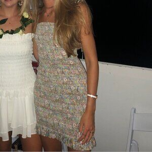 Storia Smocked Floral Dress